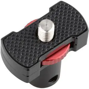 CAMVATE 15mm Micro Rod Mount with Large Knurled Edge 1/4"-20 Screw