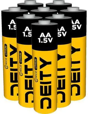 Deity Microphones 1.5V 3000mAh AA Lithium-Ion Battery, 8-Pack