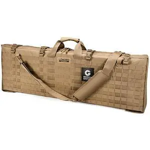 Barska Loaded Gear RX-300 40" Tactical Soft Two Rifle Bag / Shooter's Mat, Flat Dark Earth Barska Loaded Gear RX-300 40" Tactical Soft Two Rifle Bag / Shooter's Mat, Flat Dark Earth