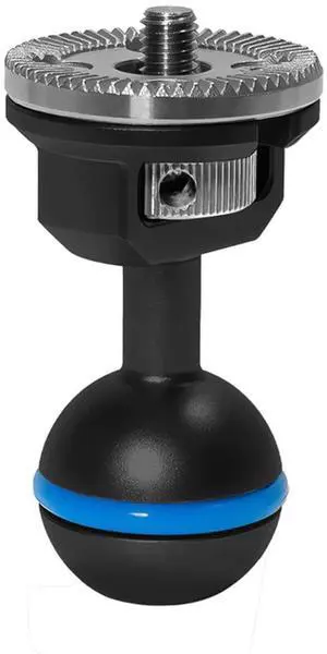 Kondor Blue Ball Head to ARRI Rosette Adapter for Magic Arms, Raven Black