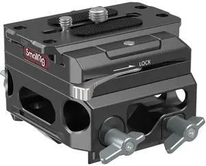 SmallRig 3067 Lightweight Baseplate with Dual 15mm Rod Clamp, Magnesium Alloy version