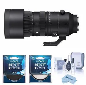 Sigma 70-200mm f/2.8 DG DN OS Sports Lens for L Mount, Bundle with Hoya 77mm UV and CPL Filters