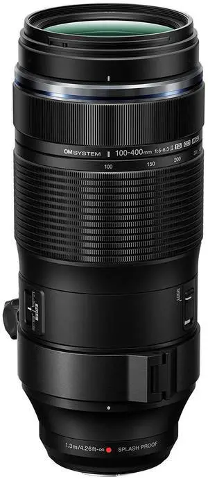 OM SYSTEM M.Zuiko Digital ED 100-400mm f/5-6.3 IS II Lens for Micro Four Thirds