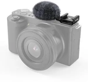 SmallRig Cold Shoe Adapter with Windshield for Sony ZV Series Cameras