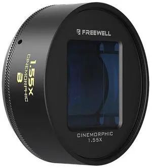 Freewell Freewell 1.55x Blue Anamorphic Lens #FW-SH-17BLU55
