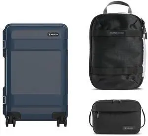 Pelican ATX 22" Wheeled Hard Case, Blue, w/PCM ModPak Cube and DK5 Toiletry Bag