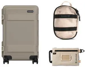 Pelican ATX 22" Wheeled Hard Case, Sand, w/PCS ModPak Cube and SPM ModPak Pouch