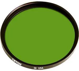 Tiffen 58mm #58 Glass Filter - Dark Green
