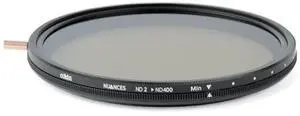 Cokin ND2-400 Nuances Variable Neutral Density Filter, 62mm (1-8 Stops) #CNV2-62