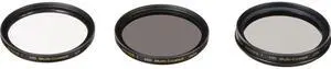 Vivitar 3-Piece UV/CPL/ND8 43mm Filter Kit #VIV-FKND-43