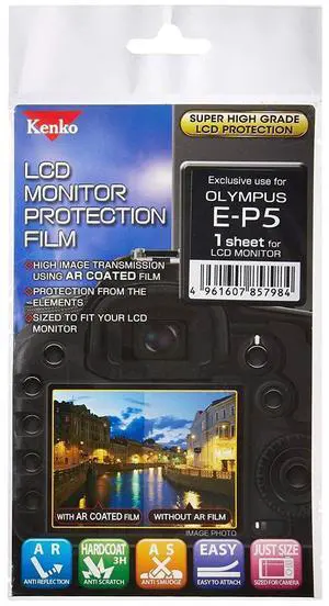 Kenko LCD Monitor Protection Film for Olympus E-P5 Camera