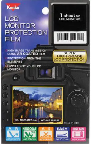 Kenko LCD Monitor Protection Film for Sony a37 Camera