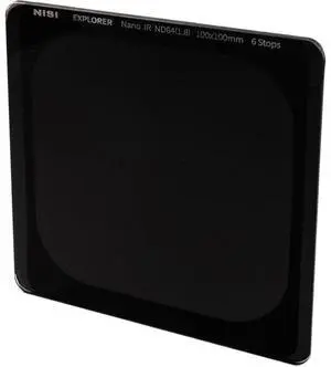 NiSi Explorer Collection 100x100mm IR ND64 (1.8) 6-Stop Neutral Density Filter