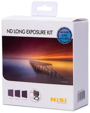 NiSi 100x100mm Neutral Density Long Exposure Filter Kit #NIP-100-LE-KIT