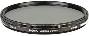 Hoya 77mm Variable Neutral Density 0.45 to 2.7 Filter, 1.5 to 9 Stops #A-77VDY