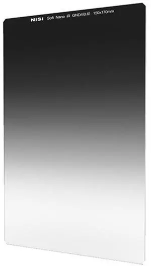 NiSi 150x170mm Nano Soft-Edge Graduated ND Glass 0.6 (2 Stop) Filter