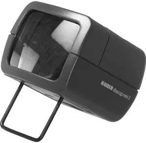 Kaiser Diascop Mini 3 Slide Viewer with 3x Lens & Folding Arm #202010
