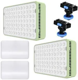 amaran Ace 25c 25W RGBWW On-Camera LED Light, Green, 2-Pack