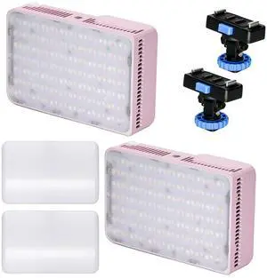 amaran Ace 25c 25W RGBWW On-Camera LED Light, Pink, 2-Pack