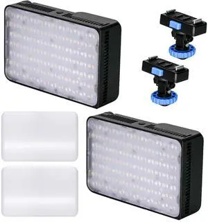 amaran Ace 25c 25W RGBWW On-Camera LED Light, Charcoal, 2-Pack