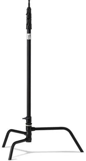 Kupo 40" Master Raiser C-Stand with Turtle Base, 117" Maximum Extension, 22lbs Load Capacity, Black