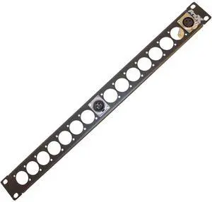 ProX 1U Rack Panel Punched #T-1U16XLR