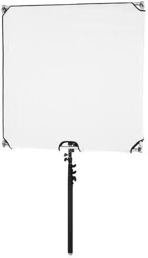 Glow Reflector Panel and Sun Scrim Kit With Boom Handle and Carry Bag (43.3 x 43.3")