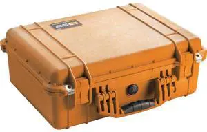 Pelican 1520 Watertight Hard Case with Foam Insert - Orange