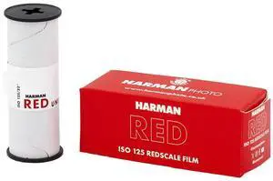 Harman Red 125 Color Negative 120 Roll Film, 125 ISO