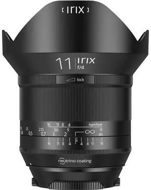 IRIX 11mm f/4.0 Blackstone Lens for Pentax DSLR Cameras - Manual Focus