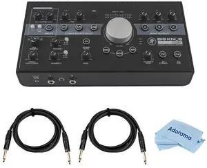 Mackie Big Knob Studio+ with Software Bundle - Includes 2x 6' Cables