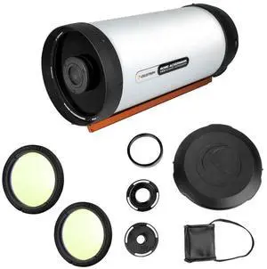 Celestron 8" f/2.0 Rowe-Ackermann Schmidt Astrograph RASA Telescope, OTA Only, Bundle with H-Alpha H-Beta OIII Imaging Filter and Light Pollution Imaging Filter