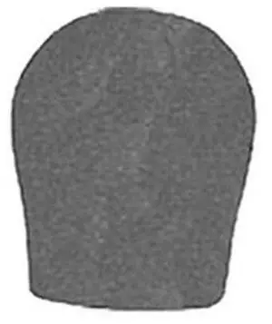 WindTech 300P Series Windscreen, Inside Diameter 1.375" / 35mm - 3-Pack, Gray