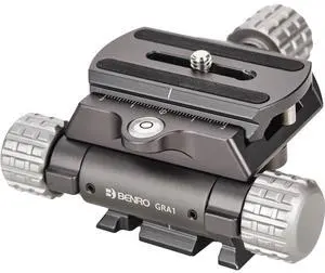 Benro GRA1 Geared 360 Degree Pan Rotation Adapter with Quick Release Arca-Style Base