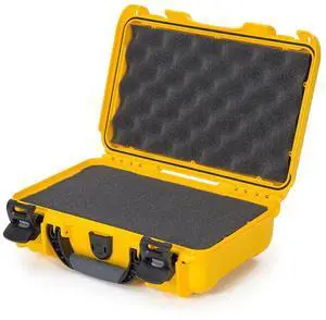 Nanuk 909 Case with Foam, Yellow, Small,