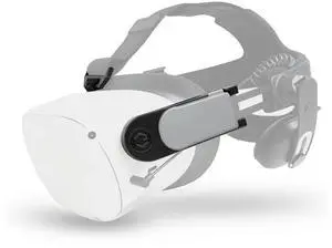 Adorama HTC Vive Deluxe Audio Strap Adapter for Oculus Quest 2 Headset, Black