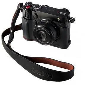 SmallRig Leather Half Camera Case for Fujifilm GFX100RF, Black
