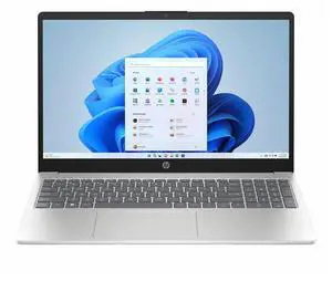 HP 15-fd0000 15-fd0549nr 15.6" Touchscreen Notebook - Intel N-Series i3-N305 - 8GB - 256GB SSD - Natural Silver - Windows 11 Home - Webcam - 10.75 Hours Battery - IEEE 802.11ax Wireless    B89NXUA#ABA