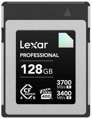 Lexar Diamond Series Professional 128GB CFexpress 4.0 Type-B Memory Card