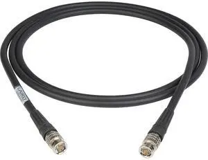 Laird 10' 12G-SDI/4K UHD Single-Channel BNC Male Coaxial Cable, Black