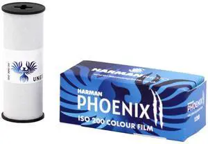 Harman Phoenix II 200 Color Negative 120 Roll Film, 200 ISO