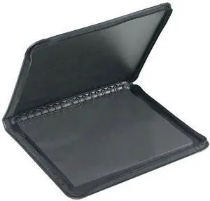 Itoya Start 2 Presentation Portfolio Case, Zippered Multi-ring Binder with Ten 17x22" Archival Sheet Protectors, Cover Color: Black.