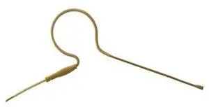 Point Source Audio Series8 CO-8WS Waterproof Omni Earworn Microphone with 4-Pin Mini Connector for Shure, 20Hz-20kHz Frequency, 1400 Ohms, Beige