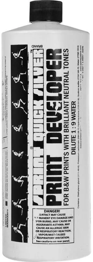 Sprint Quicksilver Black & White Print Paper Developer, 1 Liter #PR001-R