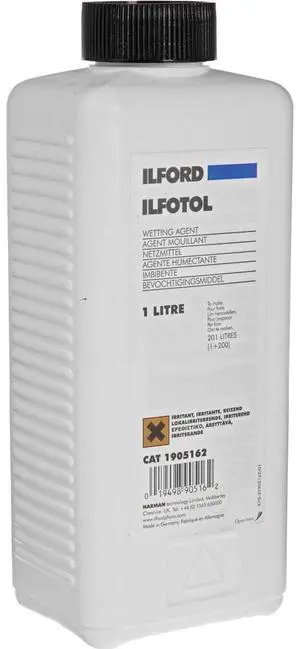 Ilford Ilfotol Wetting Agent Liquid for Black/White Film and Paper, 1 Liter
