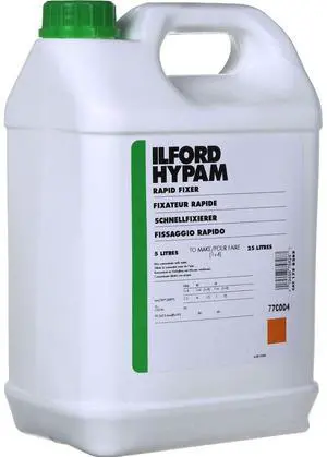 Ilford Hypam Non-Hardening Rapid Fixer for Film & Paper, 5 Liter #1177879
