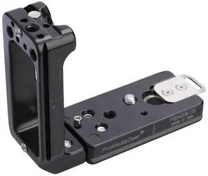 ProMediaGear PLNZ672 Arca-Swiss Type L-Bracket with QD Strap Port for Nikon Z6 II and Z7 II Camera