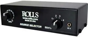 Rolls Bellari SS412 Passive Analog Stereo Audio Source Selector