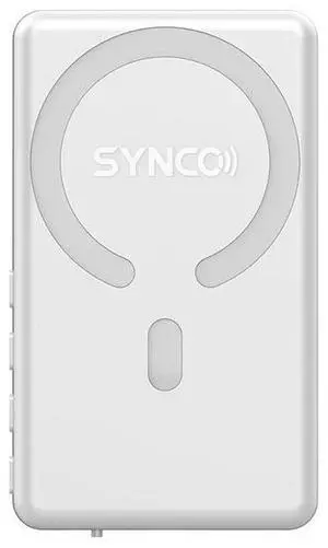 Synco Audio 3.9" XView M4 Wireless Selfie Monitor Screen with MagSafe for Phone Vlogging, White