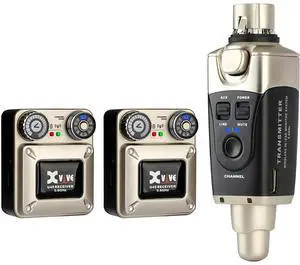 XVIVE U45R2 5.8GHz Wireless In-Ear Monitor System with 2 Receivers